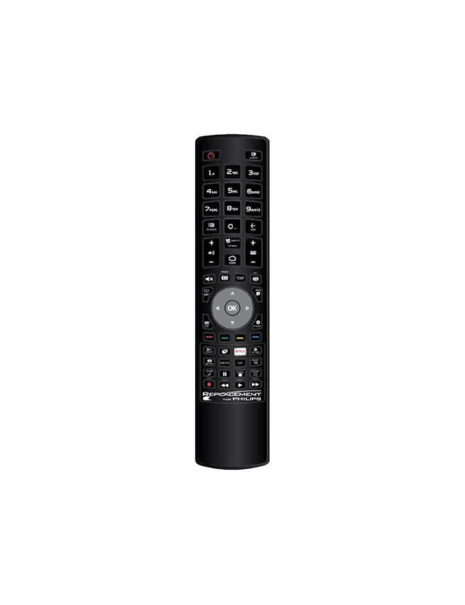 Telecomanda universala pentru televizoare PHILIPS, Jolly, Black