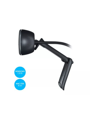 Camera Web LOGITECH C270 960-001063, HD, USB, Black