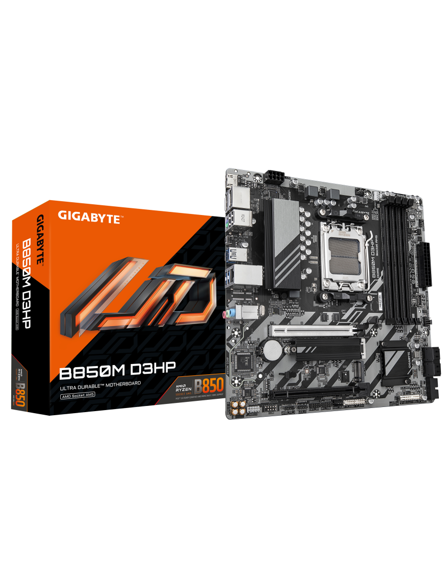 GIGABYTE B850M D3HP plăci de bază AMD B850 Mufă AM5 micro-ATX