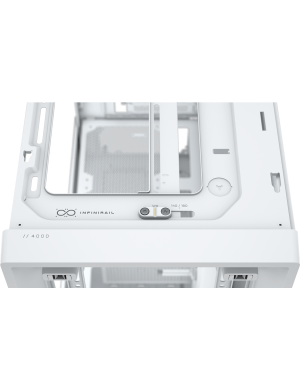 Carcasa CORSAIR 4000D FRAME, Mid-Tower, E-ATX/ATX/Micro-ATX/Mini-ITX, Tempered Glass, 2x 120mm AirGuide Fans, White