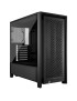 Carcasa CORSAIR 4000D FRAME, Mid-Tower, E-ATX/ATX/Micro-ATX/Mini-ITX, Tempered Glass, 2x 120mm AirGuide Fans, Black