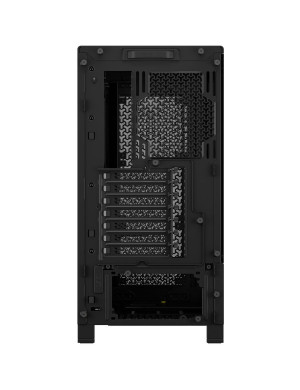 Carcasa CORSAIR 4000D FRAME, Mid-Tower, E-ATX/ATX/Micro-ATX/Mini-ITX, Tempered Glass, 2x 120mm AirGuide Fans, Black