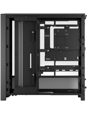 Carcasa CORSAIR 4000D FRAME, Mid-Tower, E-ATX/ATX/Micro-ATX/Mini-ITX, Tempered Glass, 2x 120mm AirGuide Fans, Black