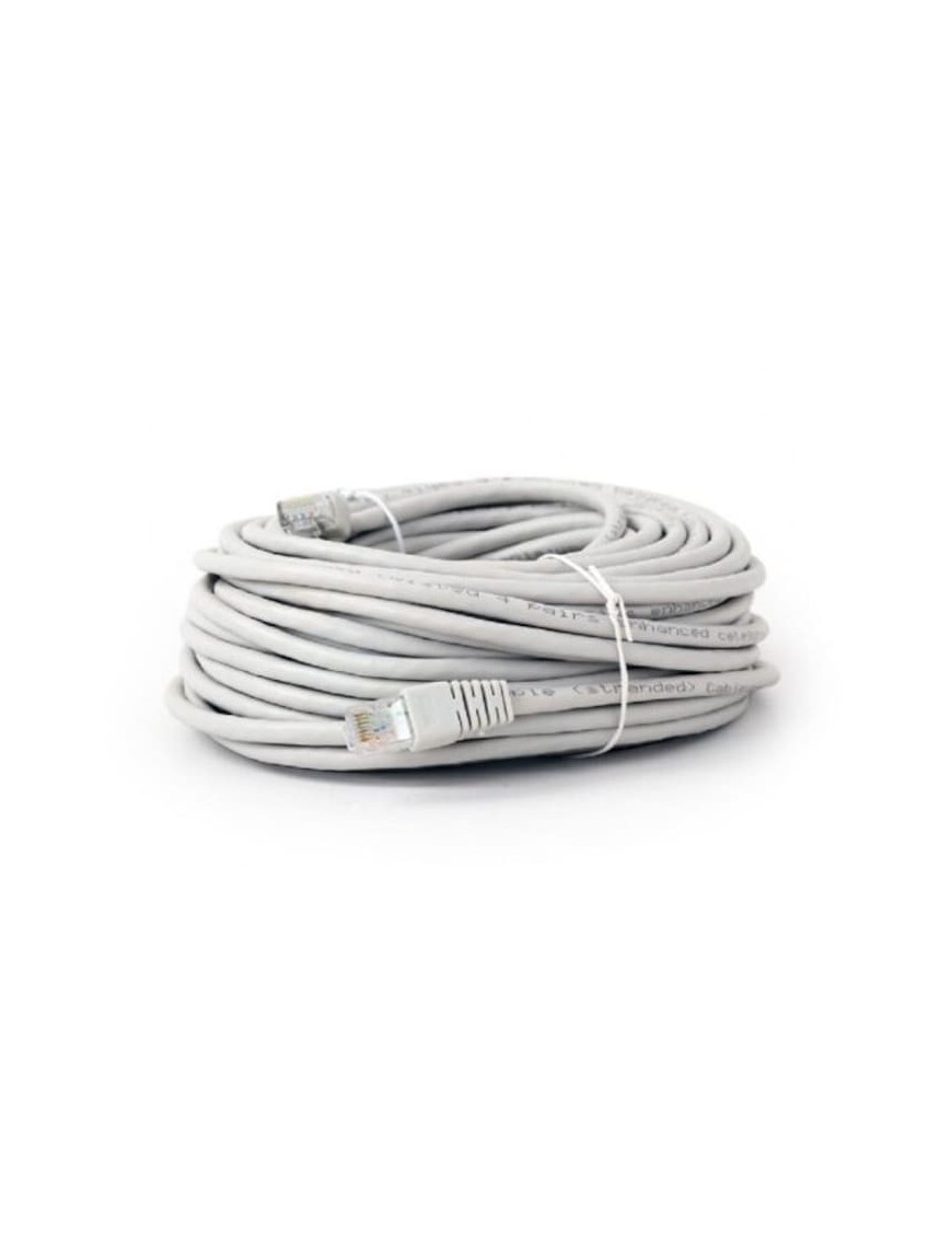 Cablu UTP cu mufe HCT Cat.6 25m gri – conexiune rapidă și sigură pentru rețele Ethernet