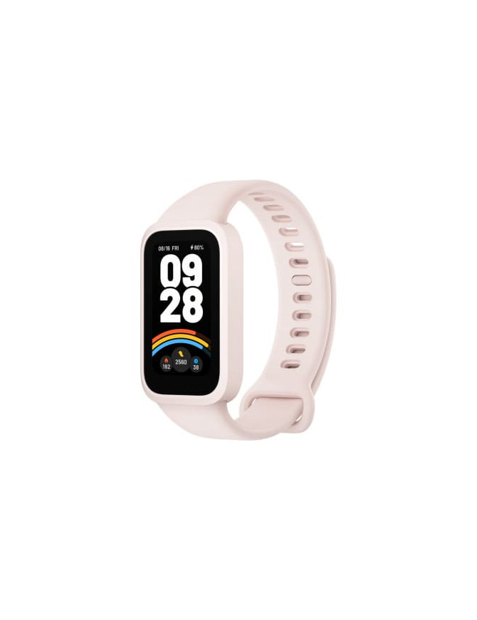 Bratara fitness XIAOMI 9 Active, Bluetooth 5.3, Lungime curea 135-215mm, Pink