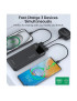 PowerBank CHOETECH B728, 10000 mAh, 22.5W, 2 x USB-A, 1 x USB-C, Black