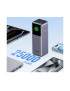 PowerBank UGREEN PB722-35525B, 25.000 mAh, 200W, 1x USB, 2x USB-C, Gray