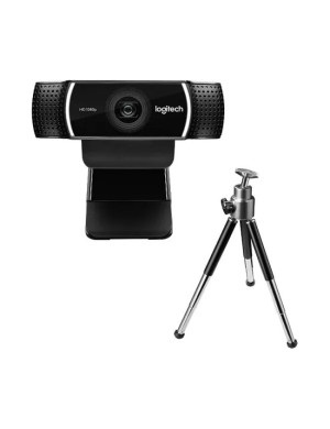 Camera Web LOGITECH C922 Pro Stream 960-001088, Full HD, USB, Black