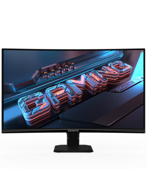 Monitor LED GIGABYTE Gaming GS27QCA, Curbat, 27 inch, QHD, VA, 1 ms, 180 Hz, HDR, FreeSync, Black