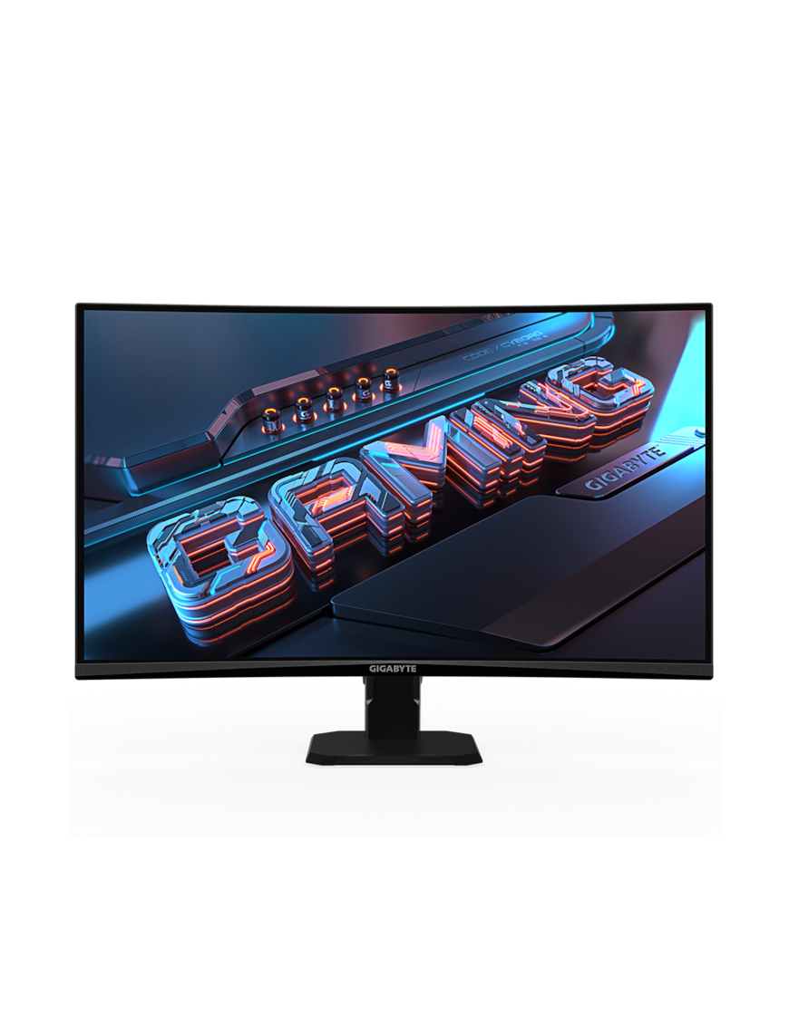 Monitor LED GIGABYTE Gaming GS27QCA, Curbat, 27 inch, QHD, VA, 1 ms, 180 Hz, HDR, FreeSync, Black