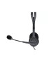 Casti cu microfon LOGITECH H111 981-000593, Jack 3.5 mm, Black