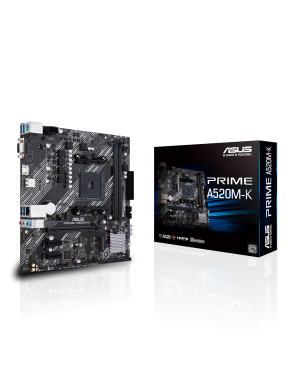 ASUS PRIME A520M-K AMD A520 Mufă AM4 micro-ATX