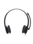 Casti cu fir LOGITECH H151 981-000589, Jack 3.5 mm, Black