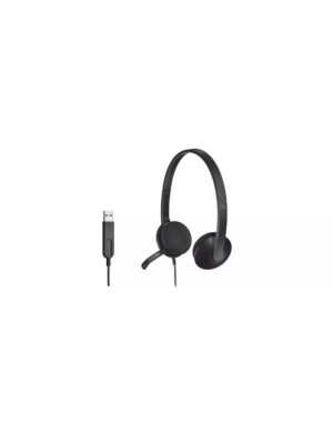 Casti cu microfon LOGITECH H340 981-000475, Black