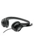 Casti cu fir LOGITECH H390 981-000406, USB, Black
