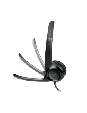 Casti cu fir LOGITECH H390 981-000406, USB, Black