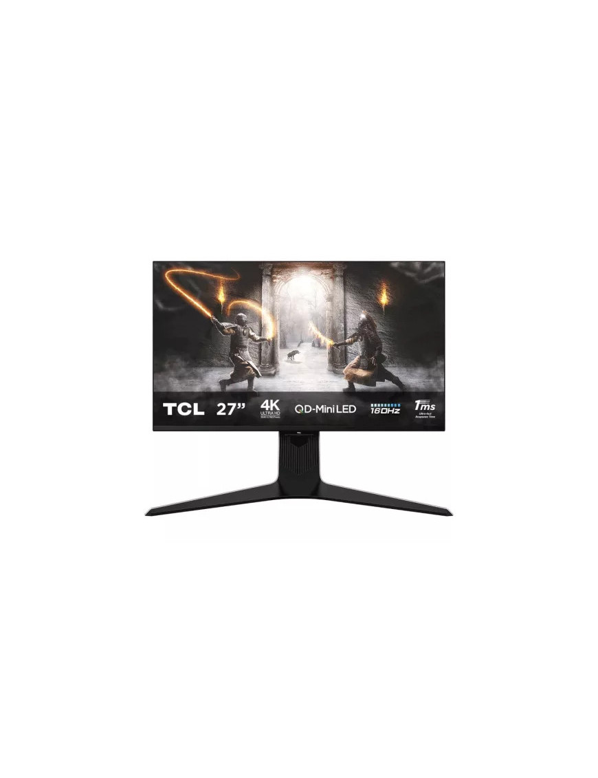 Monitor Gaming LED TCL 27R83U, 27" UHD, 1ms, 160 Hz, White/Black