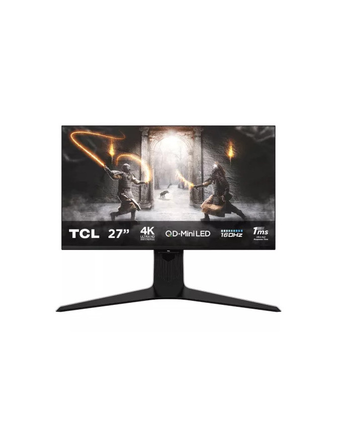 Monitor Gaming LED TCL 27R83U, 27" UHD, 1ms, 160 Hz, White/Black