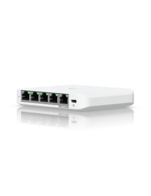 Switch UBIQUITI UniFi cu 5 porturi 2.5G, managed, carcasa plastic - USW-Flex-2.5G-5