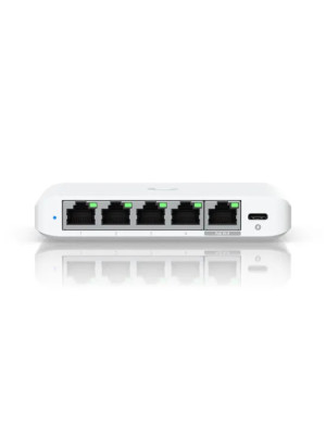 Switch UBIQUITI UniFi cu 5 porturi 2.5G, managed, carcasa plastic - USW-Flex-2.5G-5