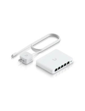 Switch UBIQUITI UniFi cu 5 porturi 2.5G, managed, carcasa plastic - USW-Flex-2.5G-5