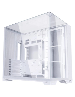 Carcasă Lian Li O11 Vision Compact, Mid-Tower, Back-Connect ATX/E-ATX/ATX/Micro-ATX/Mini-ITX, Tempered Glass, White