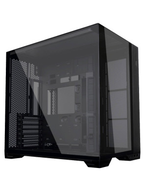Carcasă Lian Li O11 Vision Compact, Mid-Tower, Back-Connect ATX/E-ATX/ATX/Micro-ATX/Mini-ITX, Tempered Glass, Black