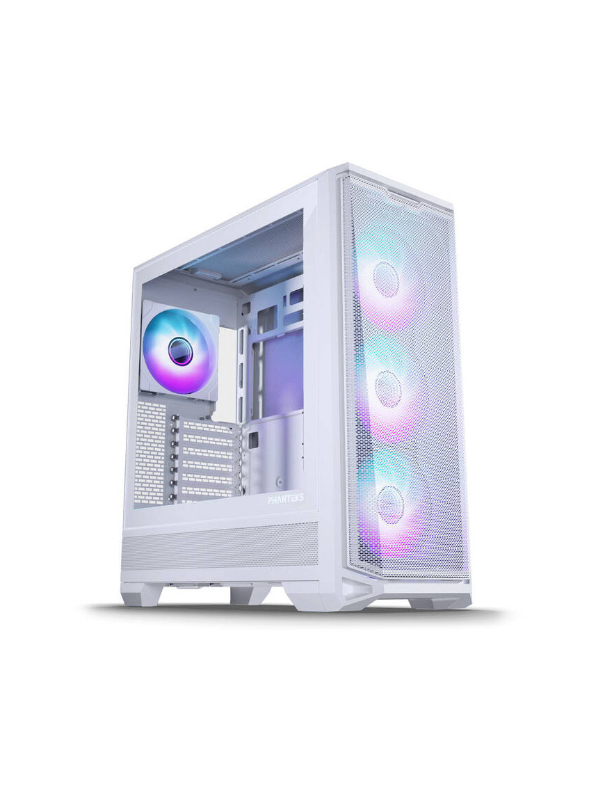 Carcasă Phanteks Eclipse G400A, Mid-Tower, E-ATX/ATX/Micro-ATX/Mini-ITX, Mesh Airflow, Tempered Glass, D-RGB Fans, White