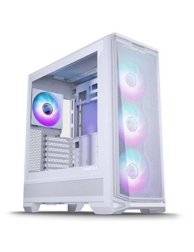Carcasă Phanteks Eclipse G400A, Mid-Tower, E-ATX/ATX/Micro-ATX/Mini-ITX, Mesh Airflow, Tempered Glass, D-RGB Fans, White