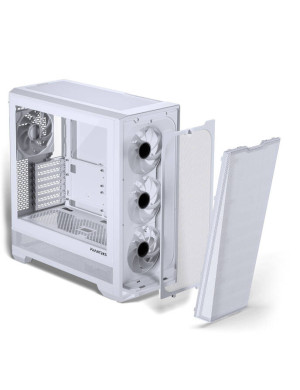 Carcasă Phanteks Eclipse G400A, Mid-Tower, E-ATX/ATX/Micro-ATX/Mini-ITX, Mesh Airflow, Tempered Glass, D-RGB Fans, White