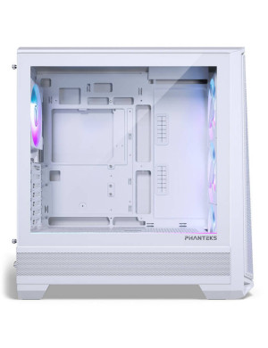 Carcasă Phanteks Eclipse G400A, Mid-Tower, E-ATX/ATX/Micro-ATX/Mini-ITX, Mesh Airflow, Tempered Glass, D-RGB Fans, White