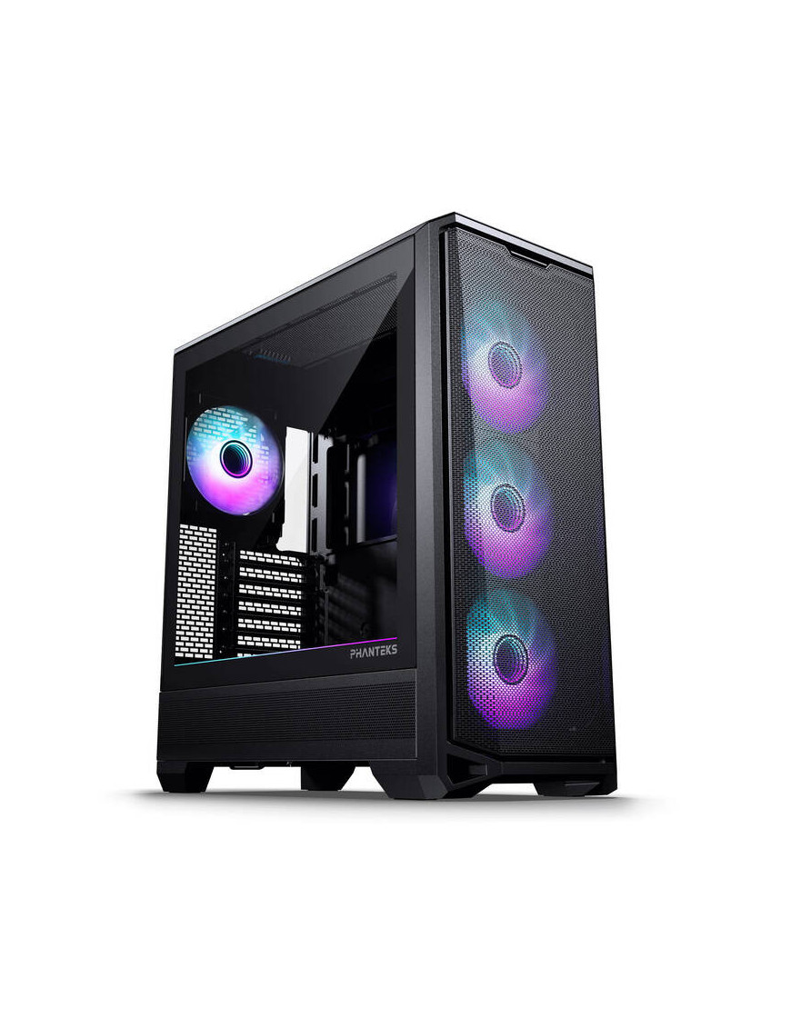 Carcasă Phanteks Eclipse G400A, Mid-Tower, E-ATX/ATX/Micro-ATX/Mini-ITX, Mesh Airflow, Tempered Glass, DRGB Fans, Black