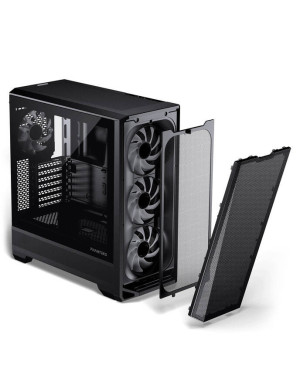 Carcasă Phanteks Eclipse G400A, Mid-Tower, E-ATX/ATX/Micro-ATX/Mini-ITX, Mesh Airflow, Tempered Glass, DRGB Fans, Black