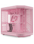 Carcasa HYTE Y70, Mid-Tower, ATX/Micro-ATX/Mini-ITX, Tempered Glass, Panoramic View Design, Strawberry Milk