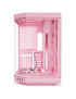 Carcasa HYTE Y70, Mid-Tower, ATX/Micro-ATX/Mini-ITX, Tempered Glass, Panoramic View Design, Strawberry Milk
