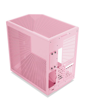 Carcasa HYTE Y70, Mid-Tower, ATX/Micro-ATX/Mini-ITX, Tempered Glass, Panoramic View Design, Strawberry Milk