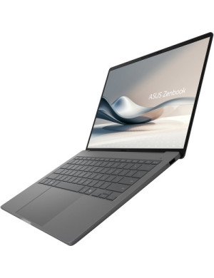 Laptop ASUS Zenbook A14 OLED UX3407RA-QD027X, 14" WUXGA, Snapdragon X Elite X1E-78-100, 16GB RAM, SSD 1TB, Qualcomm Adreno, Wind