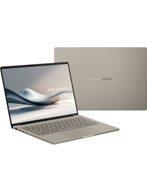 Laptop ASUS ZenBook A14 OLED UX3407RA-QD043X, 14" WUXGA OLED, Qualcomm® Snapdragon X Elite X1E-78-100, 16GB RAM, SSD 1TB, Qualco