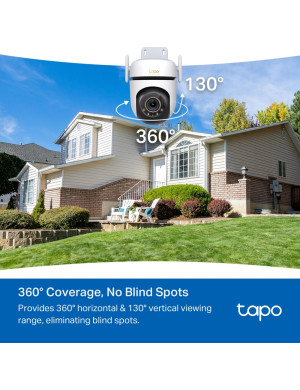 TP-Link TAPO C530WS camere video de supraveghere Tip turelă IP cameră securitate Exterior 2880 x 1620 Pixel De perete