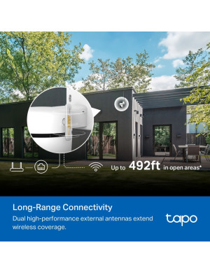 TP-Link TAPO C530WS camere video de supraveghere Tip turelă IP cameră securitate Exterior 2880 x 1620 Pixel De perete
