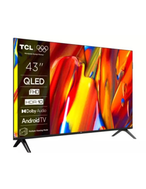 Televizor QLED SMART TCL 43V5C, Full HD, 109 cm, Negru