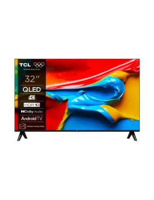Televizor QLED Smart TCL 32V4C, HD, 80 cm, Negru