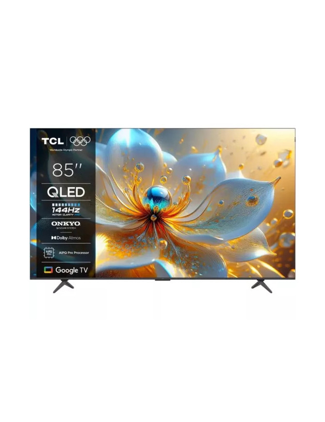 Televizor QLED SMART TCL 85T8C, 4K Ultra HD, 216cm, Negru