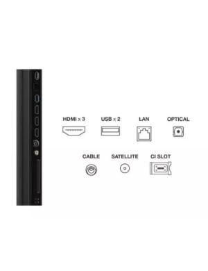 Televizor Mini LED SMART TCL 75C61KS, 4K Ultra HD, 190cm, Negru