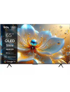 Televizor QLED SMART TCL 65T8C, 4K Ultra HD, 165cm, Negru