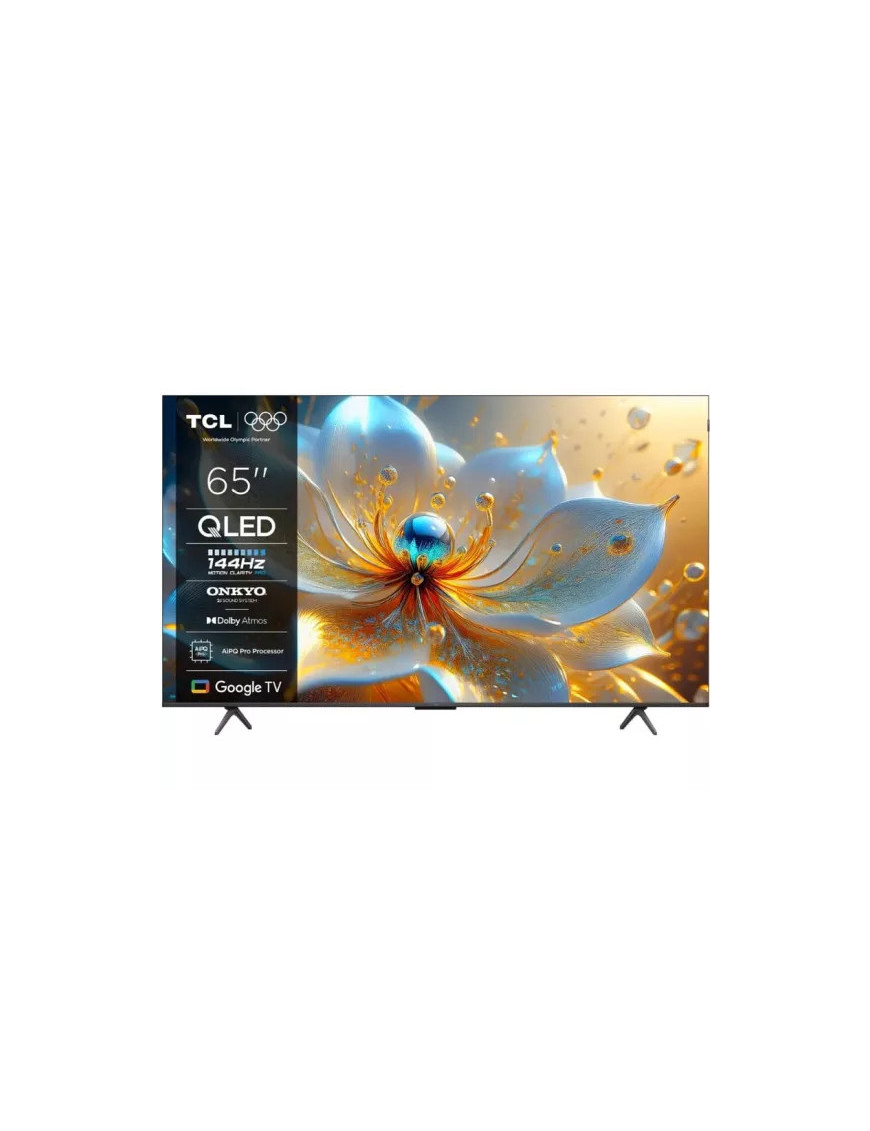 Televizor QLED SMART TCL 65T8C, 4K Ultra HD, 165cm, Negru