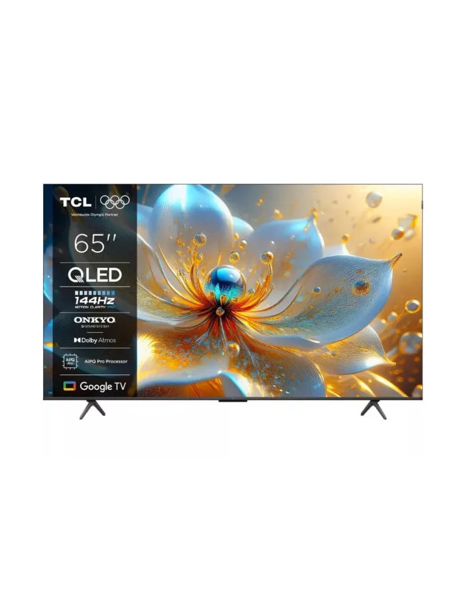 Televizor QLED SMART TCL 65T8C, 4K Ultra HD, 165cm, Negru