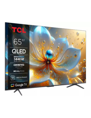 Televizor QLED SMART TCL 65T8C, 4K Ultra HD, 165cm, Negru