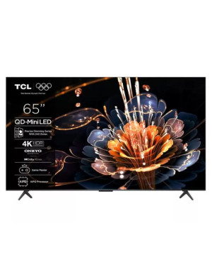 Televizor Mini LED SMART TCL 65C61KS, 4K Ultra HD, 165cm, Negru