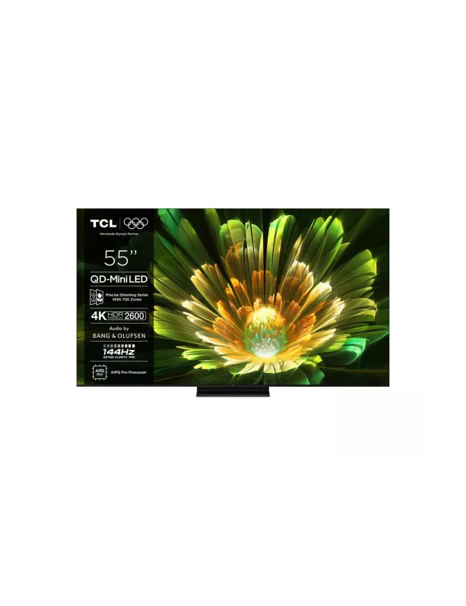 Televizor Mini LED TCL 55Q7C, 4K Ultra HD, 138 cm, Negru